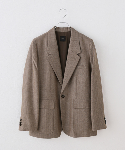 Spick & Span(スピックアンドスパン)の「ウールネップヘリンボンジャケット(テーラードジャケット・レディース・その他4・38/36)」の9枚目の写真