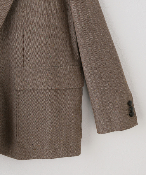 Spick & Span(スピックアンドスパン)の「ウールネップヘリンボンジャケット(テーラードジャケット・レディース・その他4・38/36)」の11枚目の写真