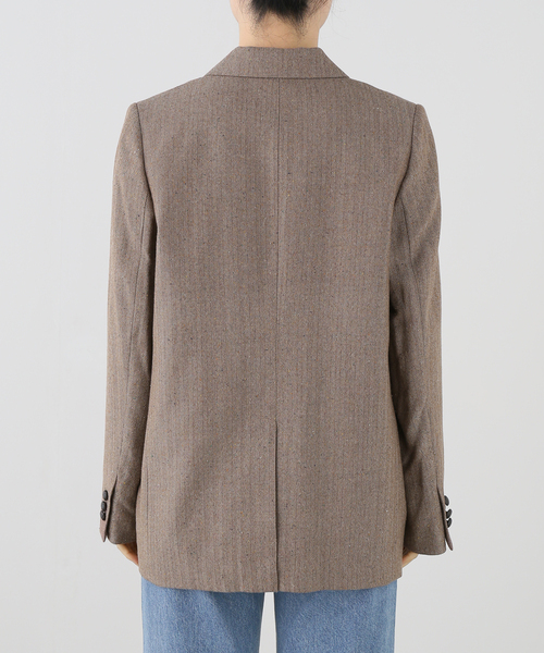 Spick & Span(スピックアンドスパン)の「ウールネップヘリンボンジャケット(テーラードジャケット・レディース・その他4・38/36)」の21枚目の写真