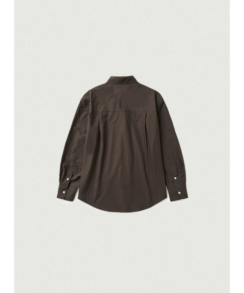 The Barnnet(ザバーネット)の「DAIN コットンシャツ_ブラウン(シャツ/ブラウス・レディース・その他・SMALL/MEDIUM)」の2枚目の写真