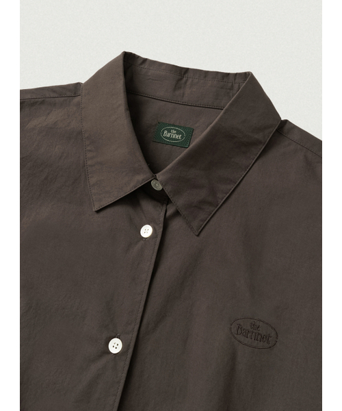 The Barnnet(ザバーネット)の「DAIN コットンシャツ_ブラウン(シャツ/ブラウス・レディース・その他・SMALL/MEDIUM)」の3枚目の写真