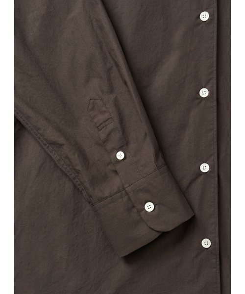 The Barnnet(ザバーネット)の「DAIN コットンシャツ_ブラウン(シャツ/ブラウス・レディース・その他・SMALL/MEDIUM)」の5枚目の写真