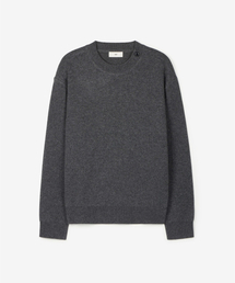 Button Detail Knit Top (Dark Grey) TNSW6F104G2