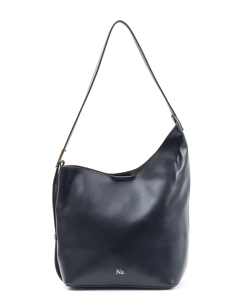 Nananoel(ナナノエル)の「ASYMMETRY ONESHOULDER BAG(ショルダーバッグ・レディース・グレー系/ブラック/ブルー/ブラウン・FREE)」の5枚目の写真