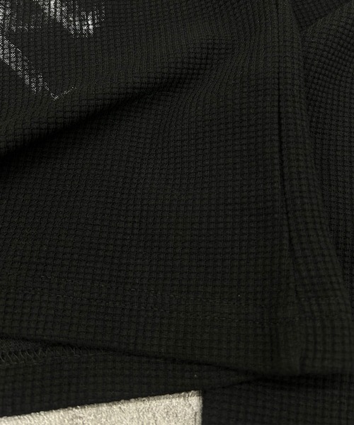 ATMARK(アットマーク)の「<2サイズ展開 / ユニセックス>ATMARK ボーンプリント サーマルロングスリーブTシャツ 骨 長袖(Tシャツ/カットソー・メンズ・ピンク/ブラック・L/M)」の8枚目の写真