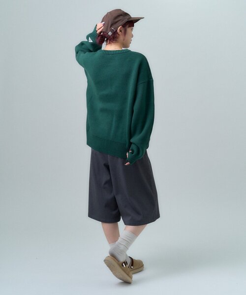 GEVACO（ゲバコ）の「【GEVACO】ジョッキー＆ホースジャガードニット（ニット/セーター・メンズ・ネイビー/グリーン・MEDIUM/LARGE）」の10枚目の写真