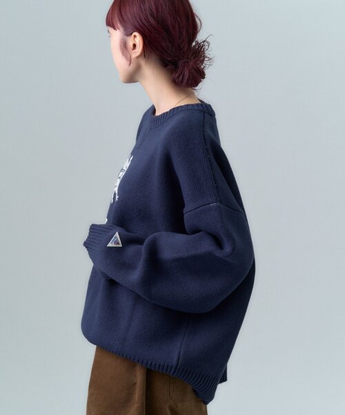 GEVACO（ゲバコ）の「【GEVACO】ジョッキー＆ホースジャガードニット（ニット/セーター・メンズ・ネイビー/グリーン・MEDIUM/LARGE）」の14枚目の写真
