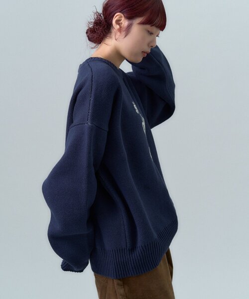 GEVACO（ゲバコ）の「【GEVACO】ジョッキー＆ホースジャガードニット（ニット/セーター・メンズ・ネイビー/グリーン・MEDIUM/LARGE）」の16枚目の写真