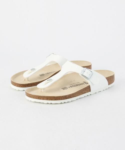 SHIPS(シップス)の「BIRKENSTOCK: GIZEH(ギゼ)(サンダル・メンズ・ホワイト/ブラック・40/41/43/42)」の1枚目の写真