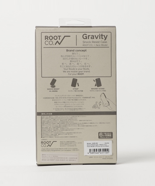 ROOT CO.(ルート)の「iPhone5 iPhone5s iPhoneSE 専用 ROOT CO. Gravity Shock Resist Case. /ROOT CO.×iFace Model(スマホケース/カバー・メンズ・ダークブラウン/ネイビー/ベージュ/ブラック/ワイン/カーキ・FREE)」の7枚目の写真
