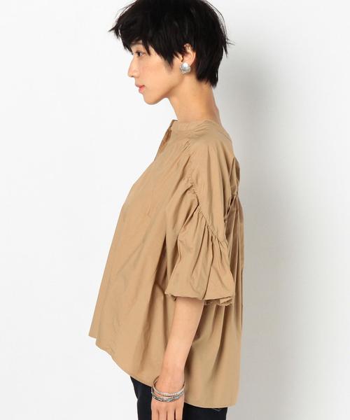 Another Edition（アナザーエディション）の「【新色入荷】ギャザーブラウス/AEBFC  TYP ｷﾞｬｻﾞｰ BLUS◆（シャツ/ブラウス・レディース・ホワイト/ベージュ/ブラック・FREE）」の14枚目の写真