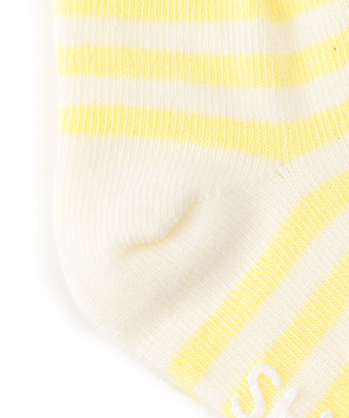 SHIPS（シップス）の「SHIPS KIDS:ベビーボーダーソックス（ソックス/靴下・キッズ・ライトイエロー/ピンク/ネイビー/ライトグレー・ONE SIZE/XX-SMALL/X-SMALL）」の8枚目の写真