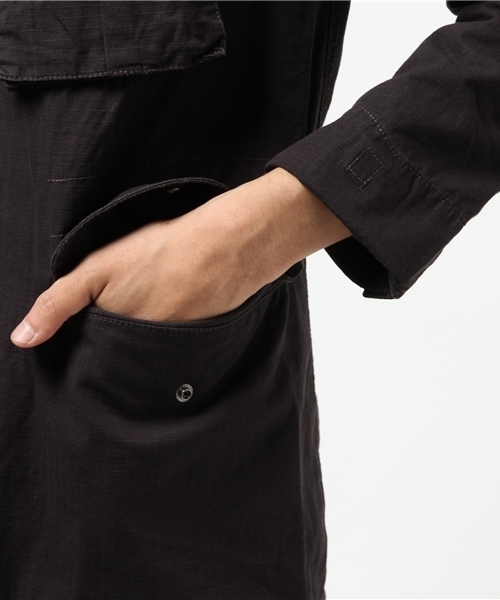 Denime(ドゥニーム)の「リップストップM-65ジャケット(ミリタリージャケット・メンズ・ネイビー/その他1/カーキ・X-LARGE/LARGE/MEDIUM)」の15枚目の写真