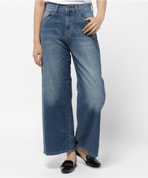 WEGO | WEGO/クラッシュワイドデニムパンツ(デニムパンツ)