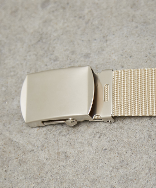 STUDIOUS（ステュディオス）の「ガチャベルト（ベルト・メンズ・ベージュ/ブラック/カーキ/ホワイト/レッド/ブルー/パープル/マスタード・FREE）」の9枚目の写真