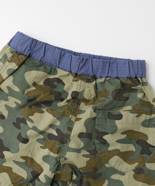URBAN RESEARCH DOORS(アーバンリサーチドアーズ)の「DOORS リップショーツ(その他パンツ・キッズ・カモフラージュ/カーキ・120/105/90/135)」の8枚目の写真