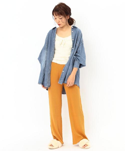 ANOTHER EDITION - アナザーエディション☆シャツアンドシャツ Another Edition（アナザーエディション）の「デニムBIGシャツ