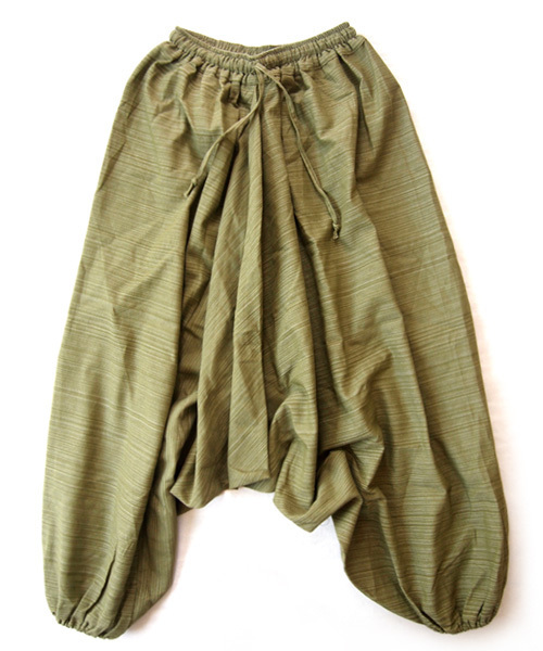 BEATJIVE（ビートジャイブ）の「イージーパンツ サルエルパンツ デザイン ワイドシルエット アラジンパンツ タイパンツ ヨガ アジアン エスニック 涼しい メンズ 夏（その他パンツ・メンズ・エメラルドブルー/ブラック/ネイビー/ブラウン/レッド/パープル系その他/カーキ・FREE）」の20枚目の写真