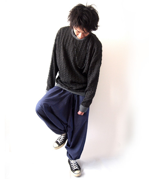 【定価17,600円】かぐれ ウールサルエルイージーパンツ かぐれ（カグレ）の「ウールサルエルイージーパンツ（その他