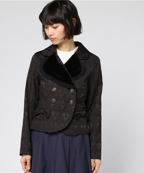 axes femme POETIQUE（アクシーズファムポエティック）の「ベロア使い 
