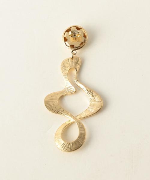 Another Edition（アナザーエディション）の「MFピアス（ピアス（両耳用）・レディース・ゴールド/シルバー・FREE）」の4枚目の写真