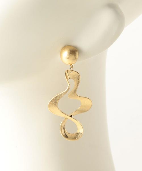 Another Edition（アナザーエディション）の「MFピアス（ピアス（両耳用）・レディース・ゴールド/シルバー・FREE）」の6枚目の写真