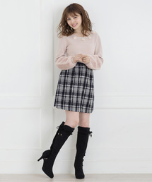 リボンレース　ロングブーツ　ロディスポット リボンレース ロングブーツ ロディスポット LODISPOTTO（靴