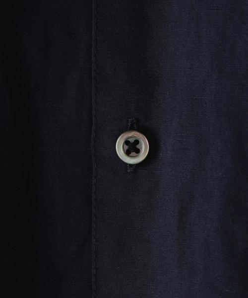 Steven Alan（スティーブンアラン）の「＜Steven Alan＞ SPM C/L 2PC ROUND-BOLD SHIRT/シャツ（シャツ/ブラウス・メンズ・ネイビー/ライトグレー・X-LARGE/SMALL/LARGE/MEDIUM）」の12枚目の写真