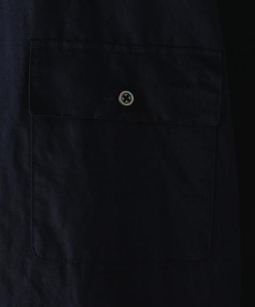 Steven Alan（スティーブンアラン）の「＜Steven Alan＞ SPM C/L 2PC ROUND-BOLD SHIRT/シャツ（シャツ/ブラウス・メンズ・ネイビー/ライトグレー・X-LARGE/SMALL/LARGE/MEDIUM）」の11枚目の写真