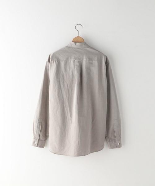 Steven Alan（スティーブンアラン）の「＜Steven Alan＞ SPM C/L 2PC ROUND-BOLD SHIRT/シャツ（シャツ/ブラウス・メンズ・ネイビー/ライトグレー・X-LARGE/SMALL/LARGE/MEDIUM）」の10枚目の写真