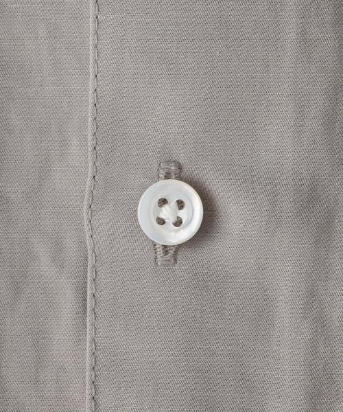 Steven Alan（スティーブンアラン）の「＜Steven Alan＞ SPM C/L 2PC ROUND-BOLD SHIRT/シャツ（シャツ/ブラウス・メンズ・ネイビー/ライトグレー・X-LARGE/SMALL/LARGE/MEDIUM）」の9枚目の写真