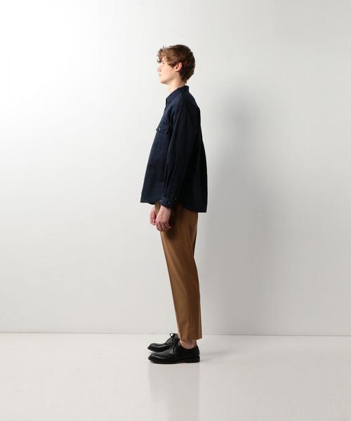 Steven Alan（スティーブンアラン）の「＜Steven Alan＞ SPM C/L 2PC ROUND-BOLD SHIRT/シャツ（シャツ/ブラウス・メンズ・ネイビー/ライトグレー・X-LARGE/SMALL/LARGE/MEDIUM）」の7枚目の写真