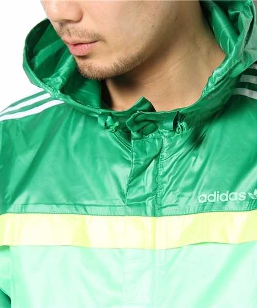 adidas Originals(アディダスオリジナルス)の「2013 アディダス マラソン ウィンドブレーカー MARATHON WB(ナイロンジャケット・メンズ・グリーン・LARGE/SMALL/MEDIUM/X-LARGE/XX-LARGE)」の6枚目の写真