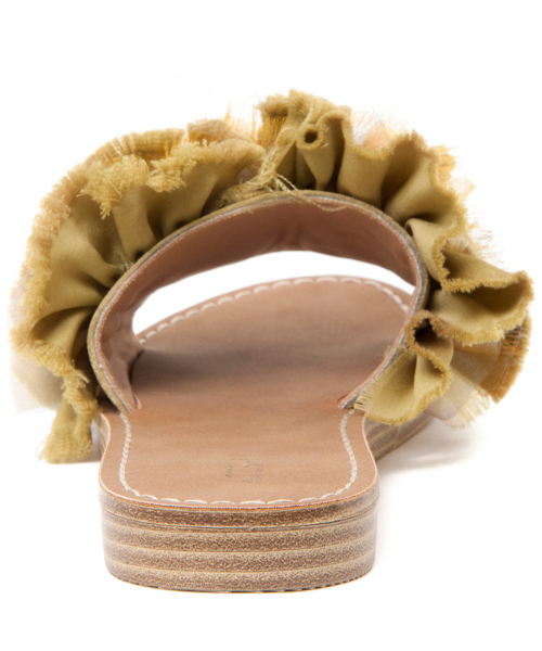 REZOY（リゾイ）の「【REZOY】シアーフラットサンダル（サンダル・レディース・ブラック/ベージュ/マスタード・S/M/L/LL）」の7枚目の写真