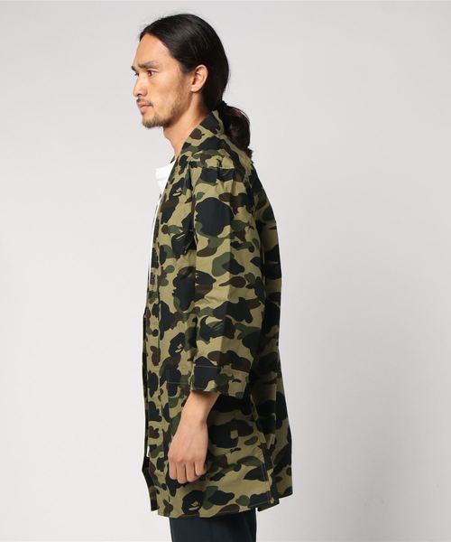 1st camo kimono shirt
