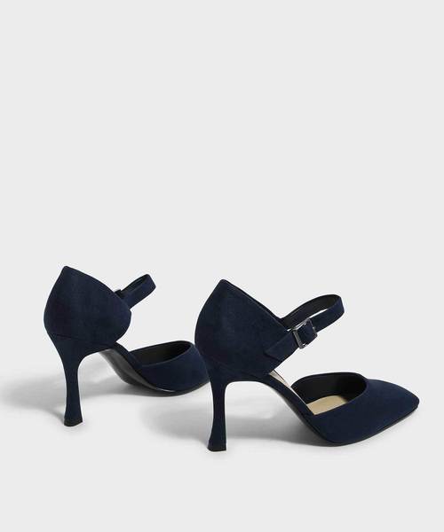 CHARLES & KEITH(チャールズ & キース)の「スカルプチャラルヒールメリージェーン / SCULPTURAL HEEL MARY JANES(ローファー・レディース・ミント/ダークブルー・22.5cm/23cm/23.5cm/24.5cm/25cm/25.5cm)」の6枚目の写真