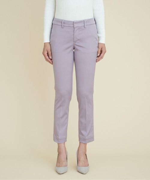 MARIEBELLE JEAN(マリベルジーン)の「スリムトラウザー カラーパンツ BELLINI(ベリーニ)(その他パンツ・レディース・クリアグリーン/ライラック/ターメリック・24inch/25inch/26inch/27inch/23inch)」の3枚目の写真