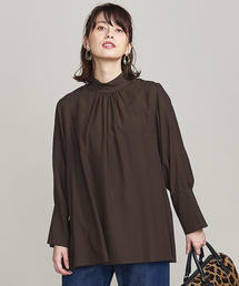 BEAUTY&YOUTH UNITED ARROWS | BY ワッシャードルマンスリーブハイネックチュニック(シャツ/ブラウス)