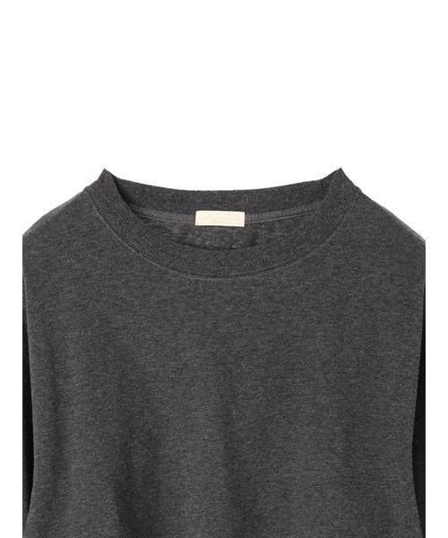 earth music&ecology(アースミュージックアンドエコロジー)の「・すきな丈ふわそでBIG T(ショート) ●(Tシャツ/カットソー・レディース・アイボリー/ブラック/チャコールグレー/レッド/パープル/ダークグリーン・FREE)」の15枚目の写真