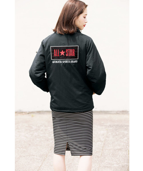 コンバース＞裏ファーコーチジャケット（テーラードジャケット