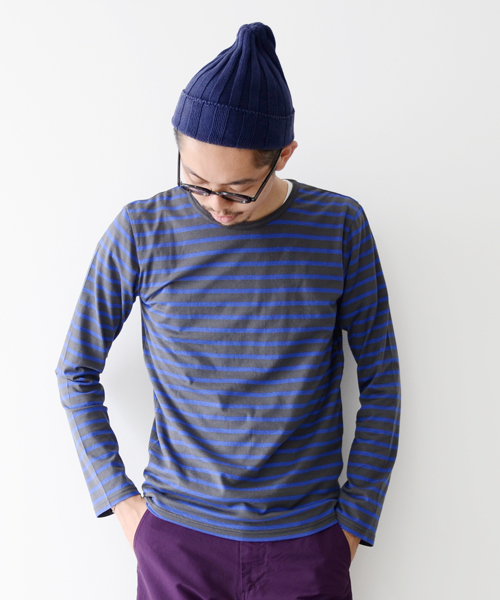 URBAN RESEARCH DOORS MENS（アーバンリサーチ ドアーズ メンズ）の「DOORS ソフト天竺C/N Tee（Tシャツ/カットソー・メンズ・グレー/ホワイト/ブルー/グリーン/ボルドー/チャコール・38/40）」の4枚目の写真