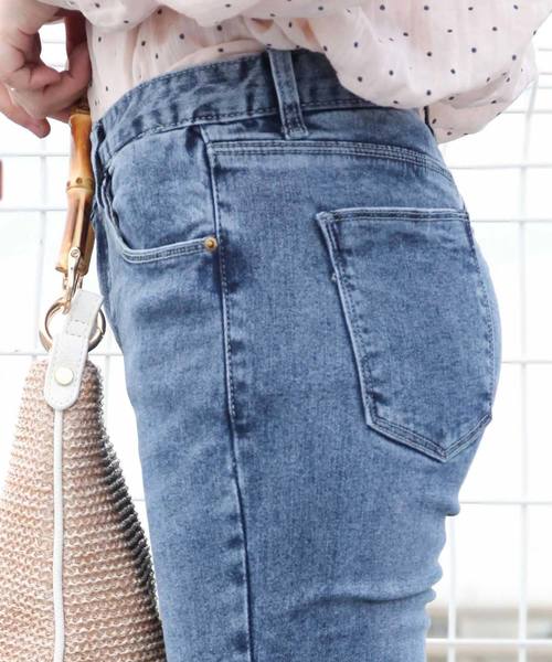 SAISON DE PAPILLON(セゾンドパピヨン)の「スリムスタイルスキニーデニム(その他パンツ・レディース・ブルー・S/M/L/XL)」の11枚目の写真