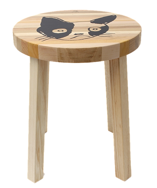 BEAMS LIFE 椅子 ビームス　アイスクリームスツール bPr BEAMS（bPrビームス）ROTARY HERO / GIANT FOOD STOOL ICE
