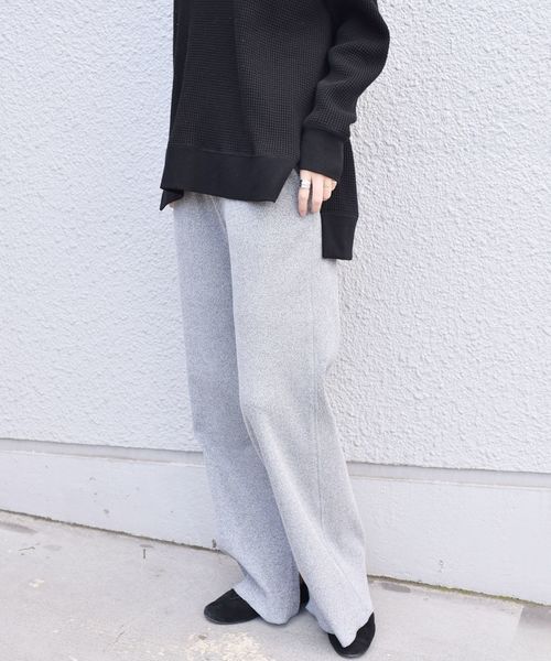 SHIPS（シップス）の「ジャージーテレコパンツ◇（その他パンツ・レディース・オフホワイト/ブラック/ネイビー・ONE SIZE）」の12枚目の写真