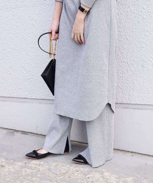 SHIPS（シップス）の「ジャージーテレコパンツ◇（その他パンツ・レディース・オフホワイト/ブラック/ネイビー・ONE SIZE）」の13枚目の写真