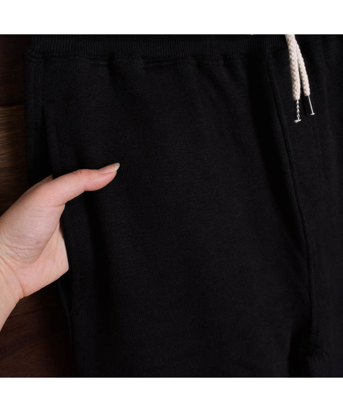 ARCHIVER（アーカイバ）の「【Ir】裏毛クロップドパンツ（その他パンツ・レディース・ブラック/チャコール・LARGE/MEDIUM/X-LARGE）」の9枚目の写真