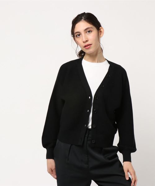 LOWRYS FARM（ローリーズファーム）の「ガーターショートカーディガン　821084（カーディガン/ボレロ・レディース・ブラック/ベージュ/オフホワイト/イエロー/ピンク・FREE）」の20枚目の写真