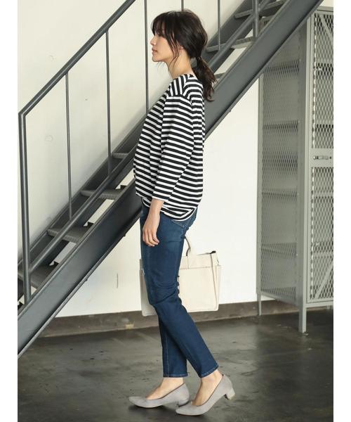 AMERICAN HOLIC(アメリカンホリック)の「スキニーフィットデニムリメイク(デニムパンツ・レディース・ブルー系その他・LL/S/M/L/XS)」の5枚目の写真