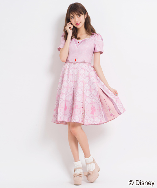 セール ワンピース Disney ディズニー プリンセスワンピース オーロラ姫ver ワンピース ワンピース Disney ディズニー のファッション