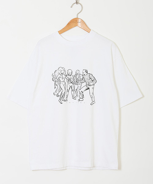 HOLIDAY(ホリデイ)の「SUPER FINE DRY T-SHIRT (HEROES) スーパーファインドライTシャツ (ヒーローズ)(Tシャツ/カットソー)」|ホワイト